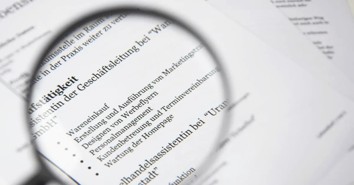 The 8 CV scoring criteria an AI reviews